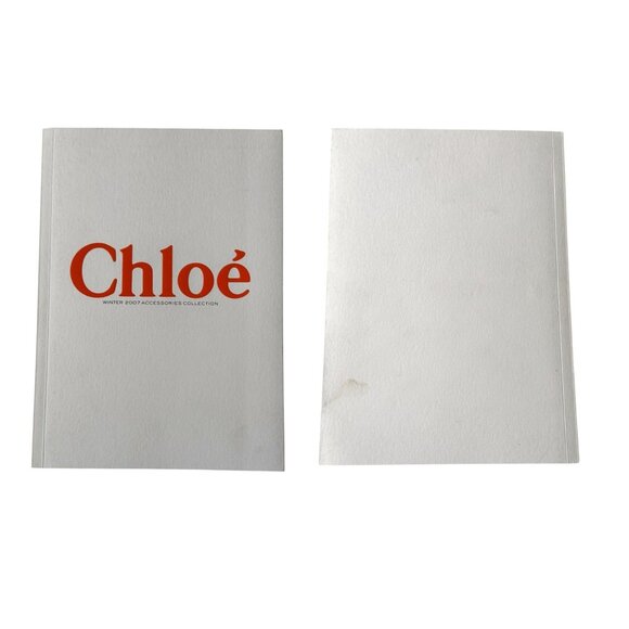 Rare Chloé Winter 2007 Accessories Catalog + Fall 2007 Runway Sheet - Picture 2 of 12